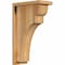 Ekena Millwork Yorktown Rough Sawn Corbel w/Backplate, Western Red Cedar, 6"W x 12"D x 20"H COR06X12X20YOR01RWR - alternate 1
